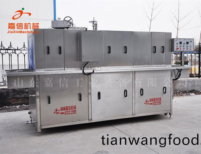 泡沫(mo)箱自(zi)動清洗(xi)機(ji) 塑(su)料(liao)託盤連續清洗(xi)機