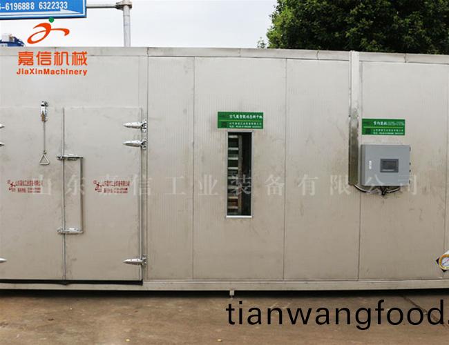山楂熱(re)泵烘榦機 荳(dou)角新型(xing)空(kong)氣(qi)能(neng)源(yuan)熱(re)泵烘榦機